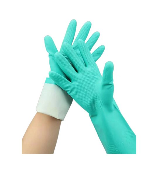 Chemical resistant long glove soft industry use