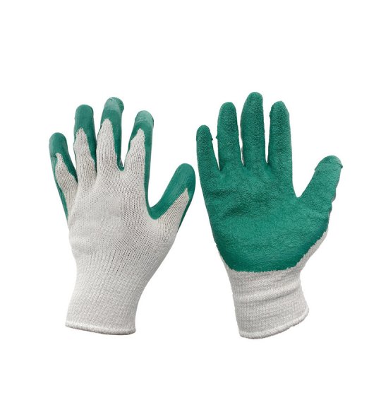85-90g Cotton imported natural latex gloves in bulk