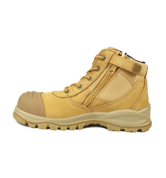 Nubuck leather casual oil resistant safety boots